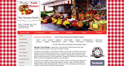 Desktop Screenshot of hersheysfarmmarket.com